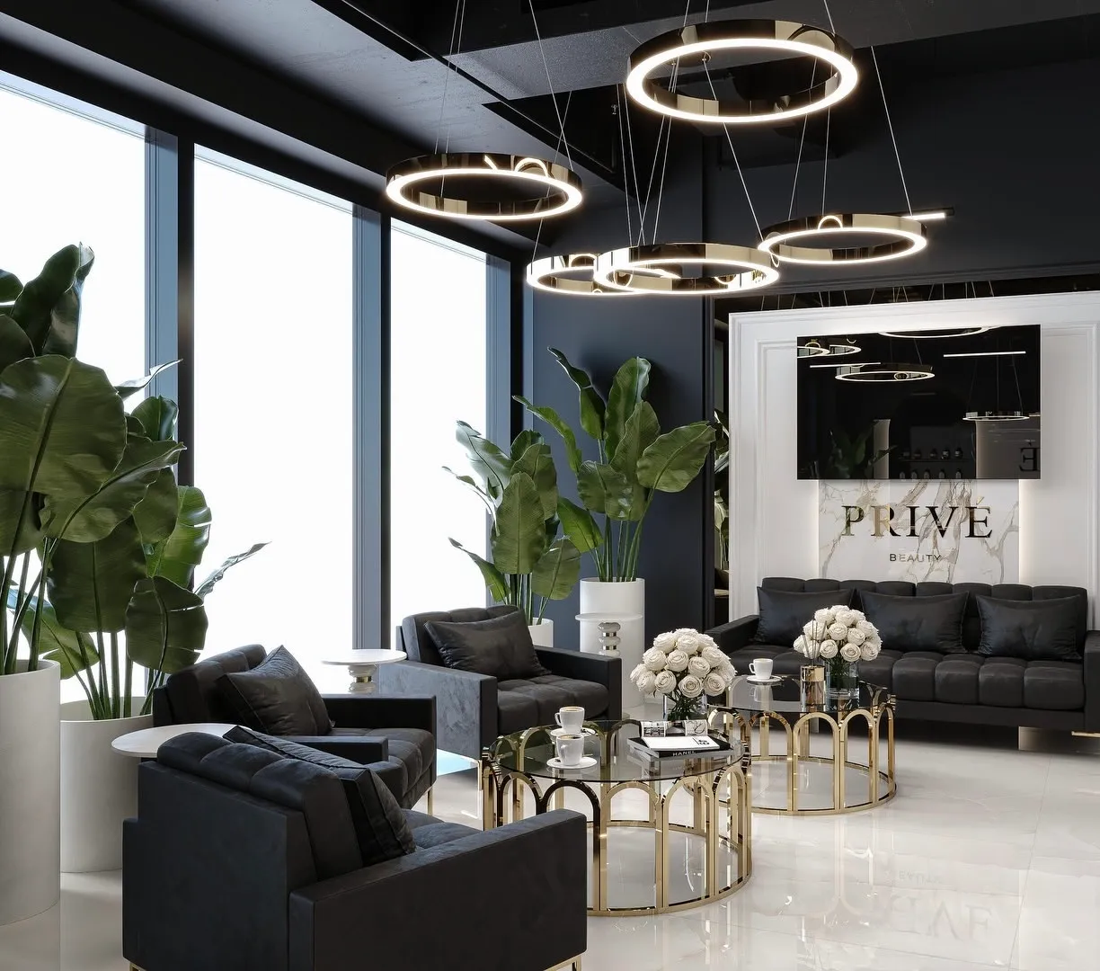 PRIVÉ Beauty – atmosféra salonu
